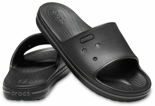 Unisex čevlji Crocs Crocband III Slide Black/Graphite 41-42 - 7