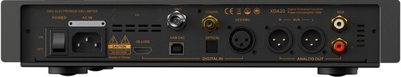 Interfaz DAC & ADC Hi-Fi ONIX XDA20 Black Interfaz DAC & ADC Hi-Fi - 3