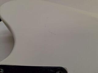 E-Gitarre Fender Jim Root Jazzmaster Arctic White E-Gitarre (Neuwertig) - 3