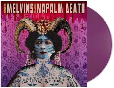LP ploča The Melvins & Napalm Death - Savage Imperial Death March (Indie Exclusive) (Orchid Coloured) (LP) - 2