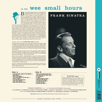 Δίσκος LP Frank Sinatra - In The Wee Small Hours (Limited Edition) (Crystal Clear Coloured) (180 g) (LP) - 2