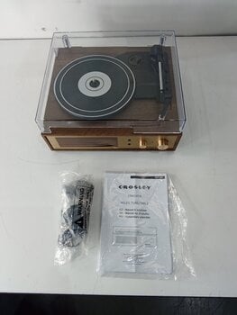 Portable turntable
 Crosley Miles Walnut Portable turntable (Damaged) - 2