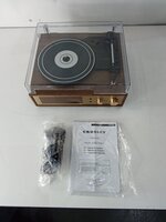 Crosley Miles Walnut Portable turntable