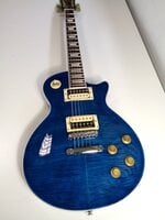 SX EC3H Translucent Blue E-Gitarre