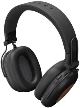 Cuffie Wireless On-ear House of Marley Positive Vibration Rebel ANC Signature Black Cuffie Wireless On-ear - 2
