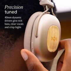 Wireless On-ear headphones House of Marley Positive Vibration Rebel ANC Cream Wireless On-ear headphones - 4