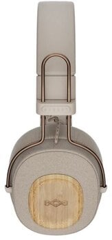 Trådløse on-ear hovedtelefoner House of Marley Positive Vibration Riddim BT Cream Trådløse on-ear hovedtelefoner - 4