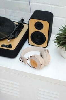 Trådløse on-ear hovedtelefoner House of Marley Positive Vibration Riddim BT Cream Trådløse on-ear hovedtelefoner - 10