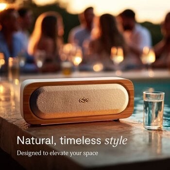 Speaker Portatile House of Marley Get Together Go Cream Speaker Portatile - 7