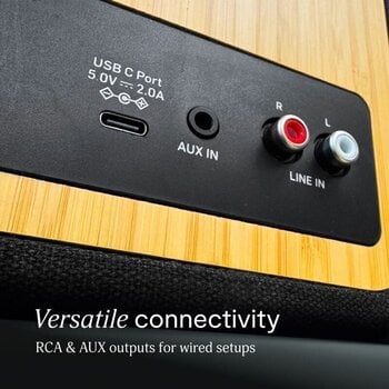 Hi-Fi Wireless speaker
 House of Marley Get Together Duo 2 Hi-Fi Wireless speaker Signature Black 2 pcs - 10