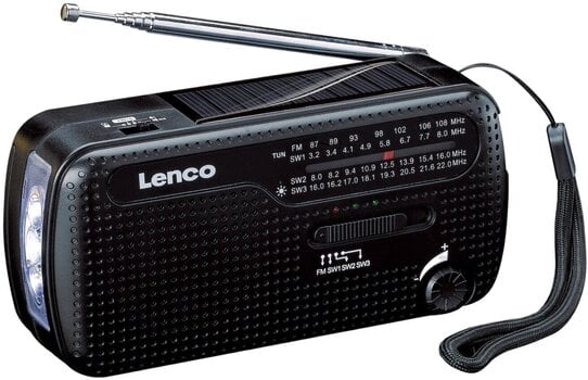 Retro radio Lenco MCR-113BK Black Retro radio - 3