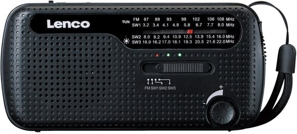 Retro radio Lenco MCR-113BK Black Retro radio - 5