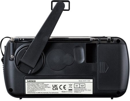 Retro radio Lenco MCR-113BK Black Retro radio - 7