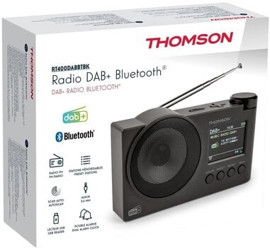 Digitalni radio DAB + Thomson RT400DABBTBK Black Digitalni radio DAB + - 5