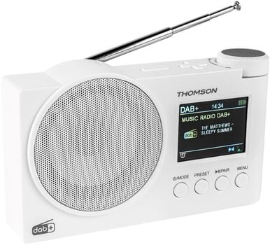 La radio numérique DAB + Thomson RT400DABBTWH White La radio numérique DAB + - 2