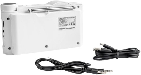 La radio numérique DAB + Thomson RT400DABBTWH White La radio numérique DAB + - 3