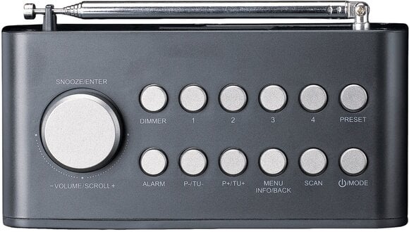 A digitális rádió DAB + Lenco CR-625BK Black A digitális rádió DAB + - 5