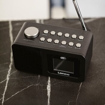 A digitális rádió DAB + Lenco CR-625BK Black A digitális rádió DAB + - 9