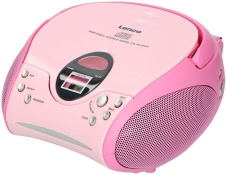 Lecteur de musique de table Lenco SCD-24 Pink Pink Lecteur de musique de table - 2