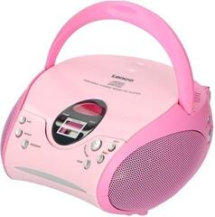 Преносим настолен плеър Lenco SCD-24 Pink Pink Преносим настолен плеър - 2