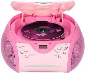 Преносим настолен плеър Lenco SCD-24 Pink Pink Преносим настолен плеър - 3