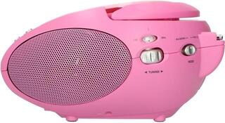 Преносим настолен плеър Lenco SCD-24 Pink Pink Преносим настолен плеър - 4