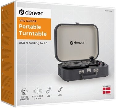 Hi-Fi tanjura Denver VPL-130DGR Grey Hi-Fi tanjura - 11