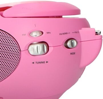 Lecteur de musique de table Lenco SCD-24 Pink Pink Lecteur de musique de table - 8