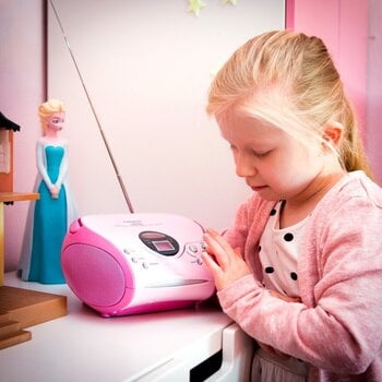 Lecteur de musique de table Lenco SCD-24 Pink Pink Lecteur de musique de table - 11