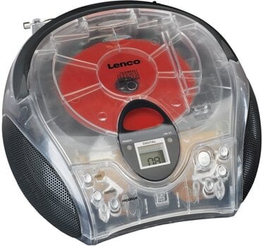 Lecteur de musique de table Lenco SCD-24TR Transparent Lecteur de musique de table - 2