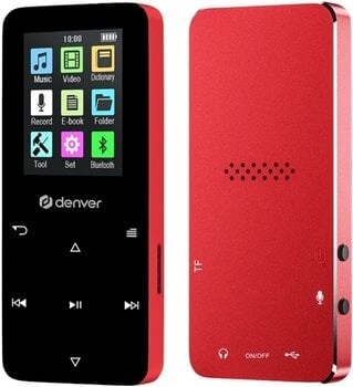 Portable Music Player Denver MP-1830R Red - 2