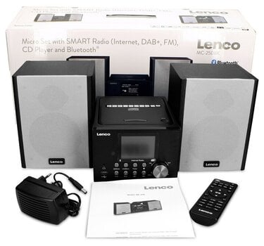 Home Sound System Lenco MC-250BK Black Home Sound System - 8