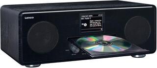 Home Sound System Lenco DIR-261BK Black Hi-Fi CD Player - 2
