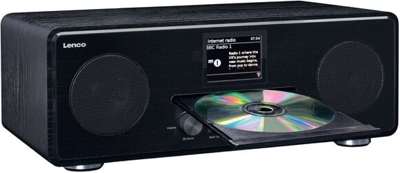 Sistema de sonido para el hogar Lenco DIR-261BK Black Reproductor de CD Hi-Fi - 3