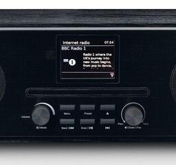 Home Sound System Lenco DIR-261BK Black Hi-Fi CD Player - 4