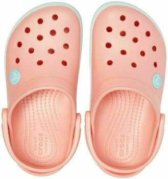 Buty żeglarskie dla dzieci Crocs Kids' Crocband Clog Melon/Ice Blue 22-23 - 3
