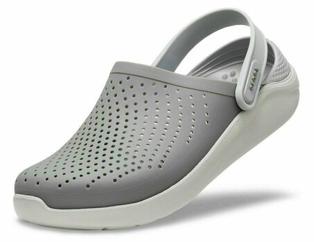 Unisex Schuhe Crocs LiteRide Clog Smoke/Pearl White 45-46 - 8