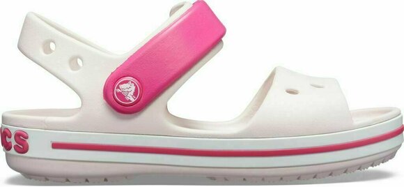 Chaussures de bateau enfant Crocs Kids' Crocband Sandal Barely Pink/Candy Pink 33-34 - 2
