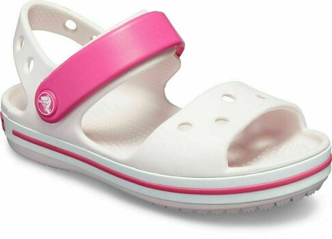 Obuv na loď Crocs Kids' Crocband Sandal Barely Pink/Candy Pink 33-34 - 5