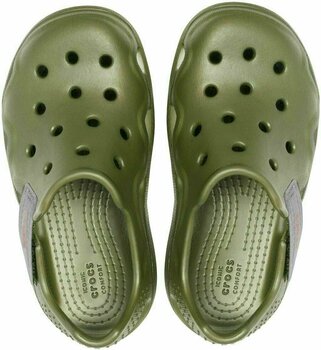 Chaussures de bateau enfant Crocs Kids' Swiftwater Wave Shoe Army Green 24-25 - 4