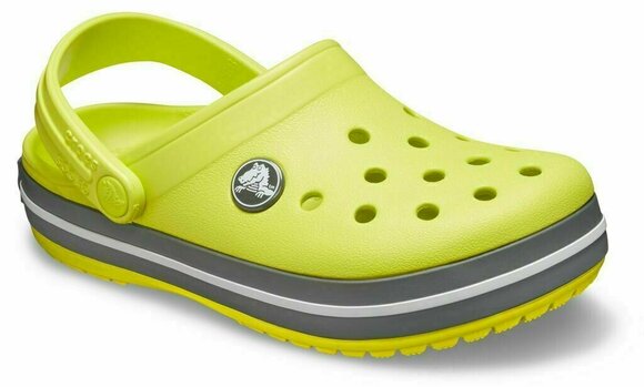 Dječje cipele za jedrenje Crocs Kids' Crocband Clog Citrus/Slate Grey 27-28 - 5