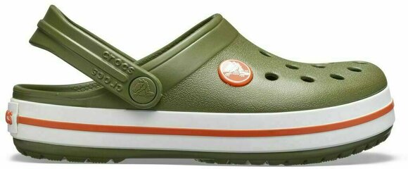 Dječje cipele za jedrenje Crocs Kids' Crocband Clog Army Green/Burnt Sienna 22-23 - 2