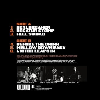 LP ploča Henri Jerratsch Organic Trio - Cuttin' In (LP) - 2