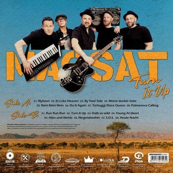 Disco de vinil Macsat - Turn It Up (Limited Edition) (Crystal Clear Coloured) (LP) - 2