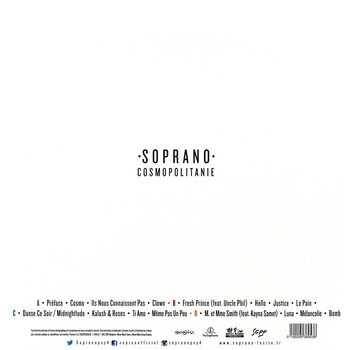 Vinilinė plokštelė Soprano - Cosmopolitanie (2 LP) - 2
