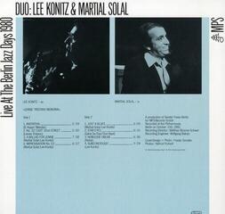 LP ploča Lee Konitz & Martial Solal - Live At The Berlin Jazz Days 1980 (Reissue) (LP) - 1