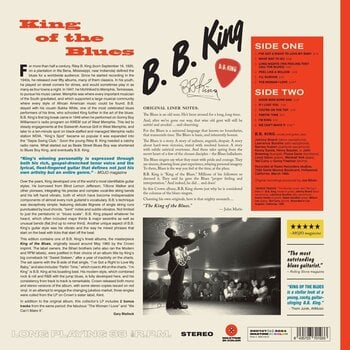 LP deska B.B. King - King Of The Blues (Limited Edition) (Red Coloured) (LP) - 2