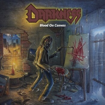Vinyl Record Darkness - Blood On Canvas (Limited Edition) (Clear Coloured) (LP) - 2