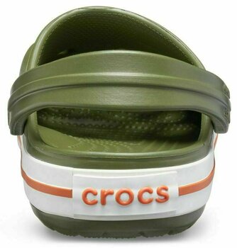 Kids Sailing Shoes Crocs Kids' Crocband Clog Army Green/Burnt Sienna 22-23 - 6