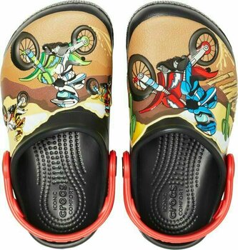 Buty żeglarskie dla dzieci Crocs Kids' Fun Lab Motorsport Clog Black 32-33 - 3